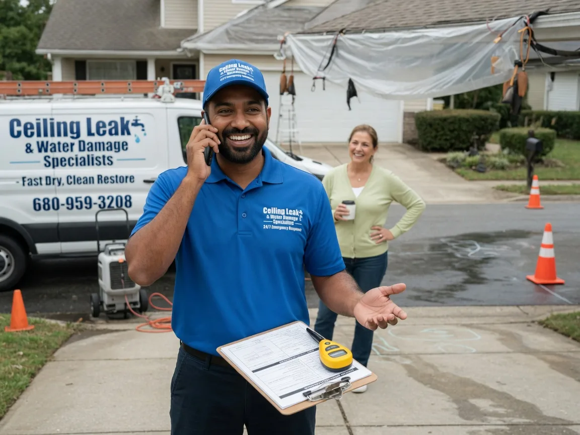 Ceiling Leak Cleanup Star Junction, PA FAQs